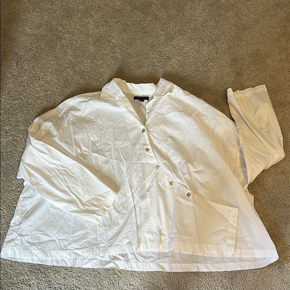 Christian Siriano White Blouse